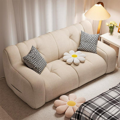 DOORVERSE Lazy Sofa Reclining Bedroom Reclining Chair Ins Style Balcony Small Sofa Single Double Bean Bag Tatami Sofa