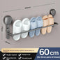 Bathroom Wall Mounted Shoe Rack Toilet Towel Hanger Rack Towel Toilet Shelf Hanger Bathroom Shoes