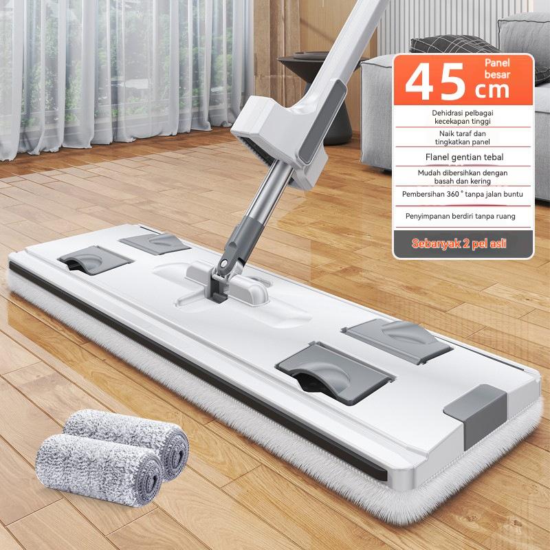 Large Hand-Washable Flat Mop Floor Mop Artifact Wooden Floor Tile Mop Lazy Household Mop Mop Mop