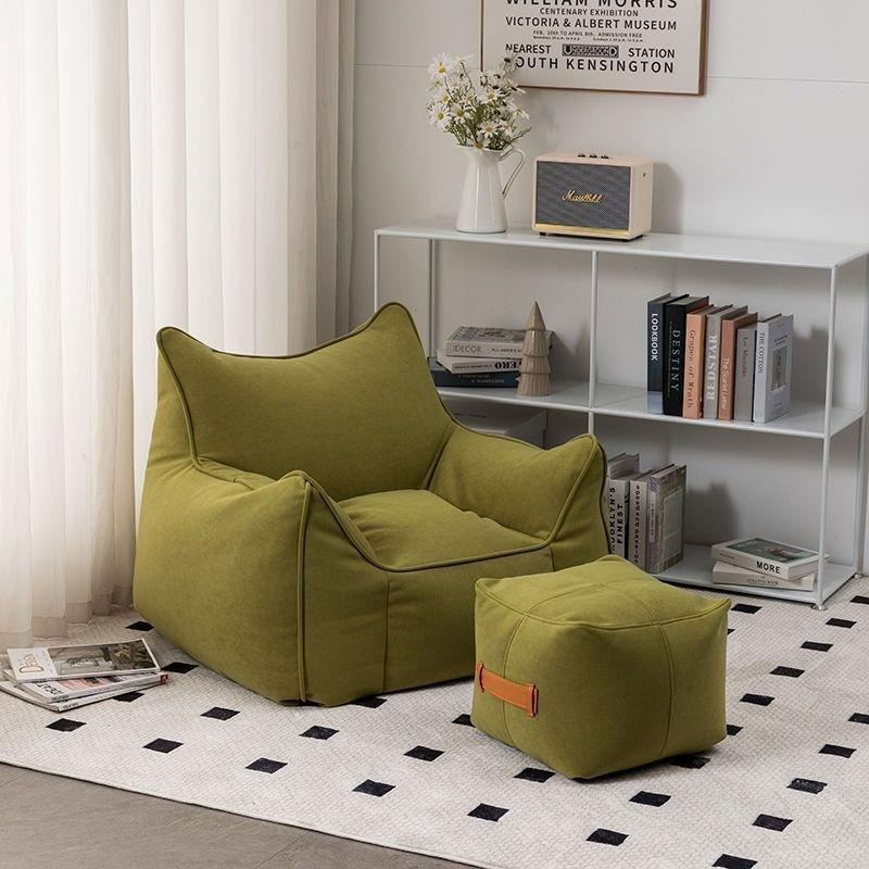 Doorverse Single Lazy Sofa Bean Bag Chair Envelope With Filler Beanbag Corner Seat Sectional Couch