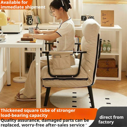 [Free Pillow] Folding Sofa Folding Chair Sofa Bed Sofa Chair Single Folding Bed Office Chair Computer Chair Folding Recliner