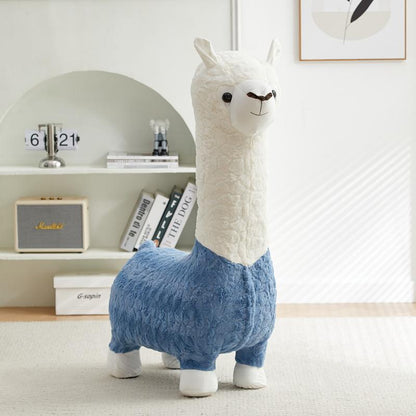 Alpaca Shaped Seat, Living Room Decor, Children's Sofa, Leisure Seat