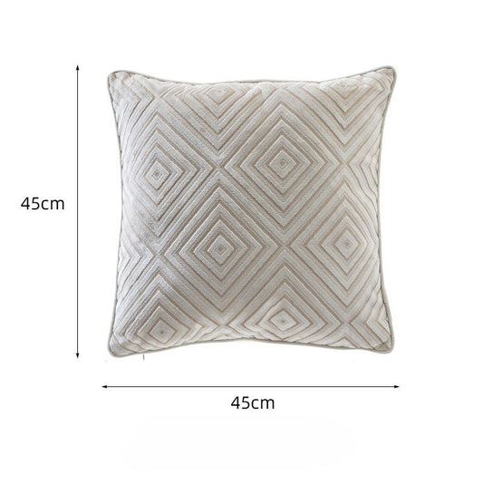 Cushion White Vein Lines Soft Comfortable for Sofa