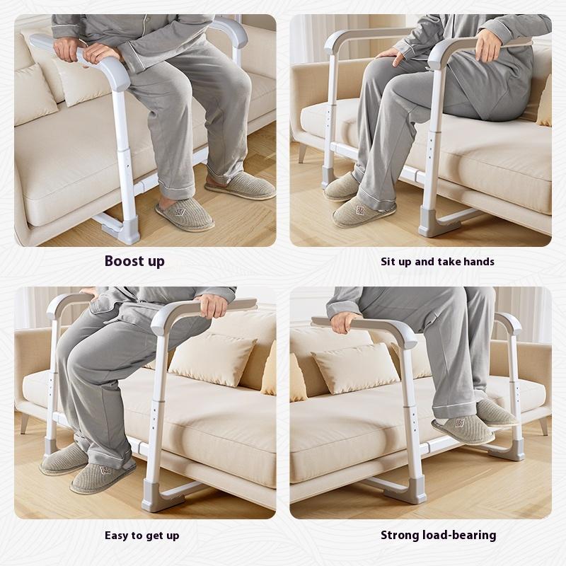 Accessible elderly sofa armrest standing aid assistance frame for elderly renovation, simple, safe, non-slip, and assistive for people with disabilities