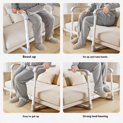 Accessible elderly sofa armrest standing aid assistance frame for elderly renovation, simple, safe, non-slip, and assistive for people with disabilities