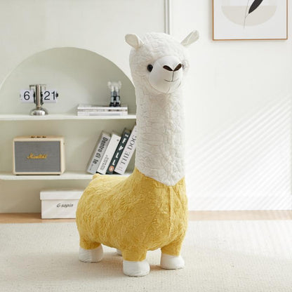 Alpaca Shaped Seat, Living Room Decor, Children's Sofa, Leisure Seat