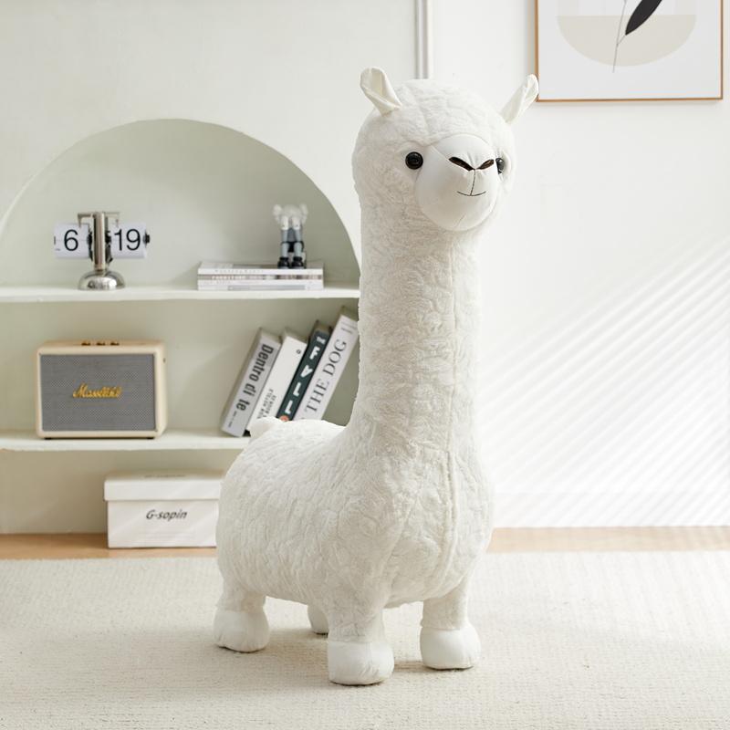 Alpaca Shaped Seat, Living Room Decor, Children's Sofa, Leisure Seat