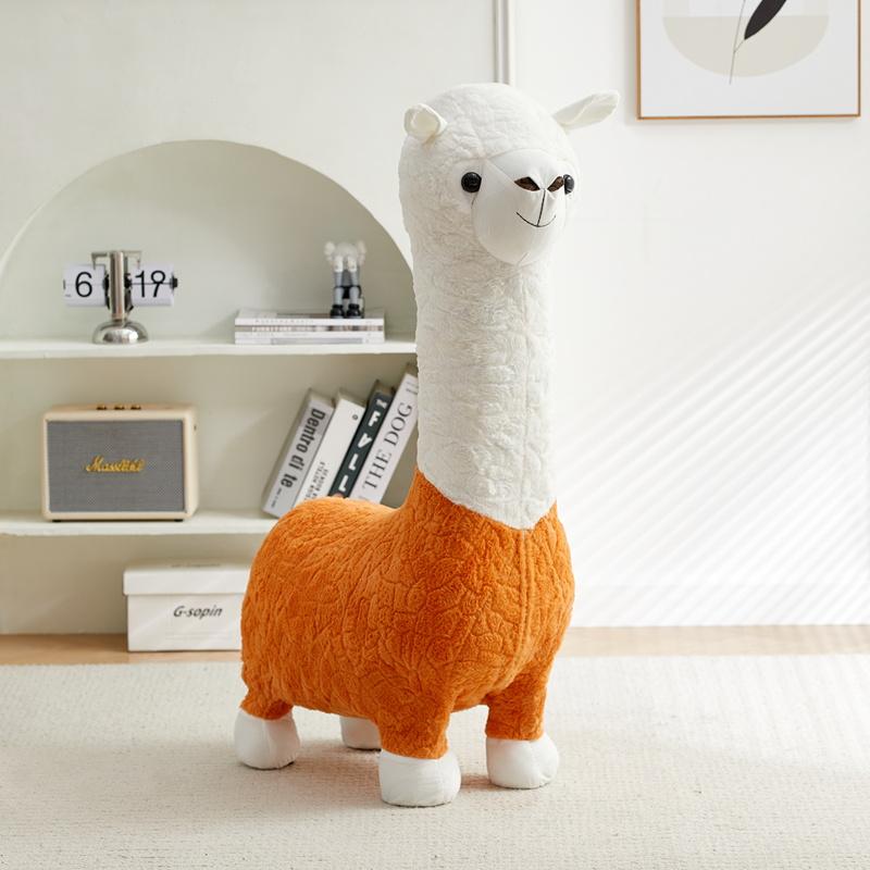 Alpaca Shaped Seat, Living Room Decor, Children's Sofa, Leisure Seat