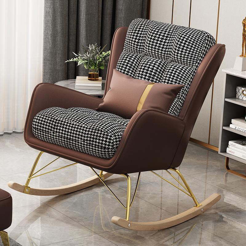 Single Rocking Chair Lazy Sofa For Single