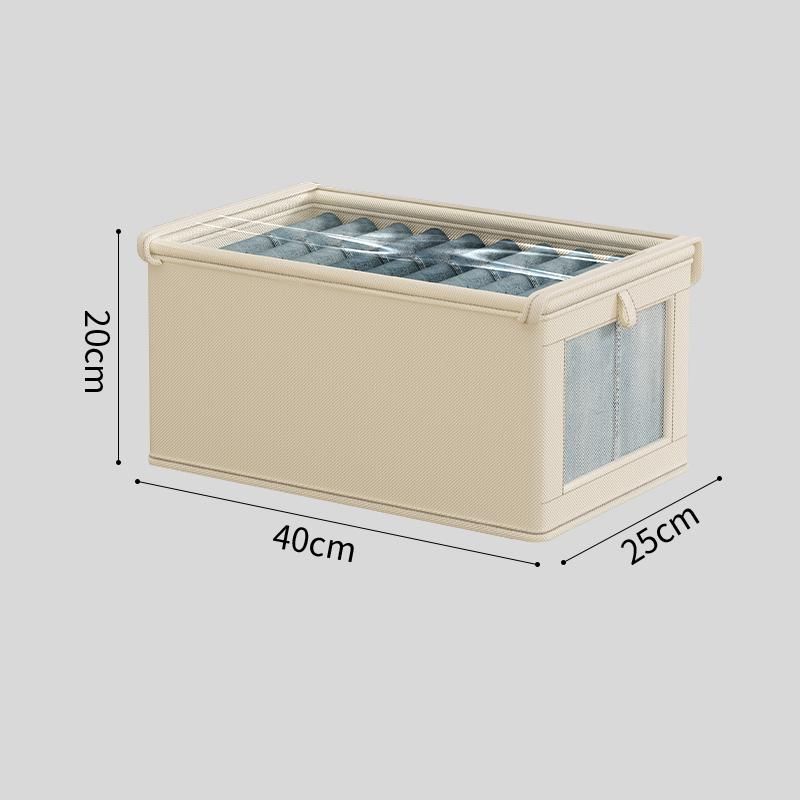 Oxford Cloth Window Bedroom Clothes Storage Box With Lid Household Clothes Dust-proof Storage Box Large Balcony Storage Box