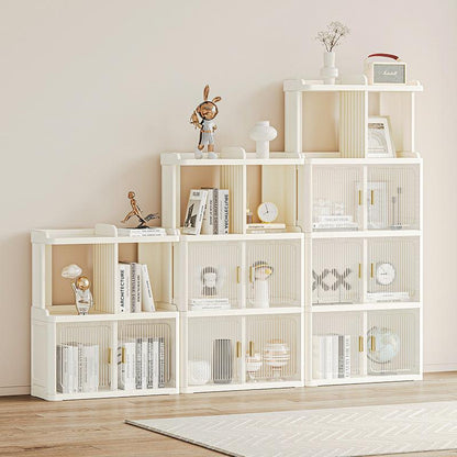 Simple Modern Style Bookcase Household Children's Bookshelf Display Cabinet Multi-layer Storage Shelf