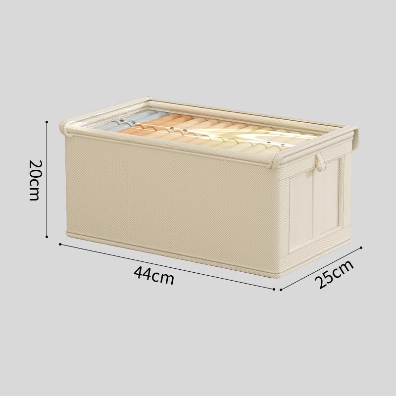 Oxford Cloth Window Bedroom Clothes Storage Box With Lid Household Clothes Dust-proof Storage Box Large Balcony Storage Box