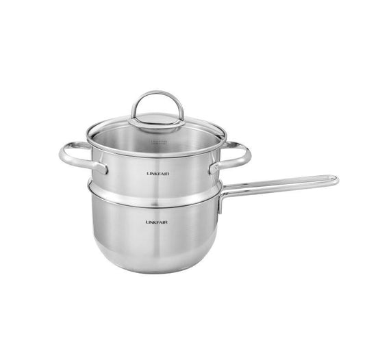 Multi-Size Stainless Steel Steamer Set for Home Use for Healthy and Easy to Clean