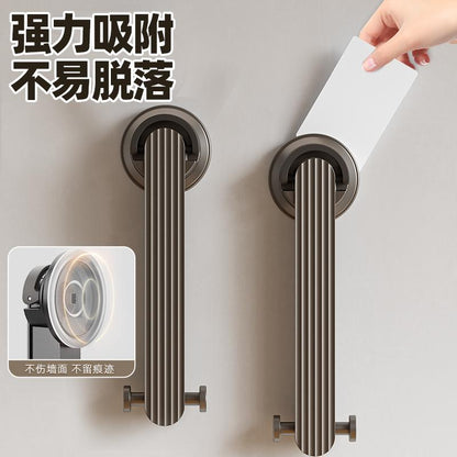 Telescopic Sucker Drying Rack Indoor Punch-Free Outdoor Invisible Balcony Drying Clothes Door Hook Storage Toilet