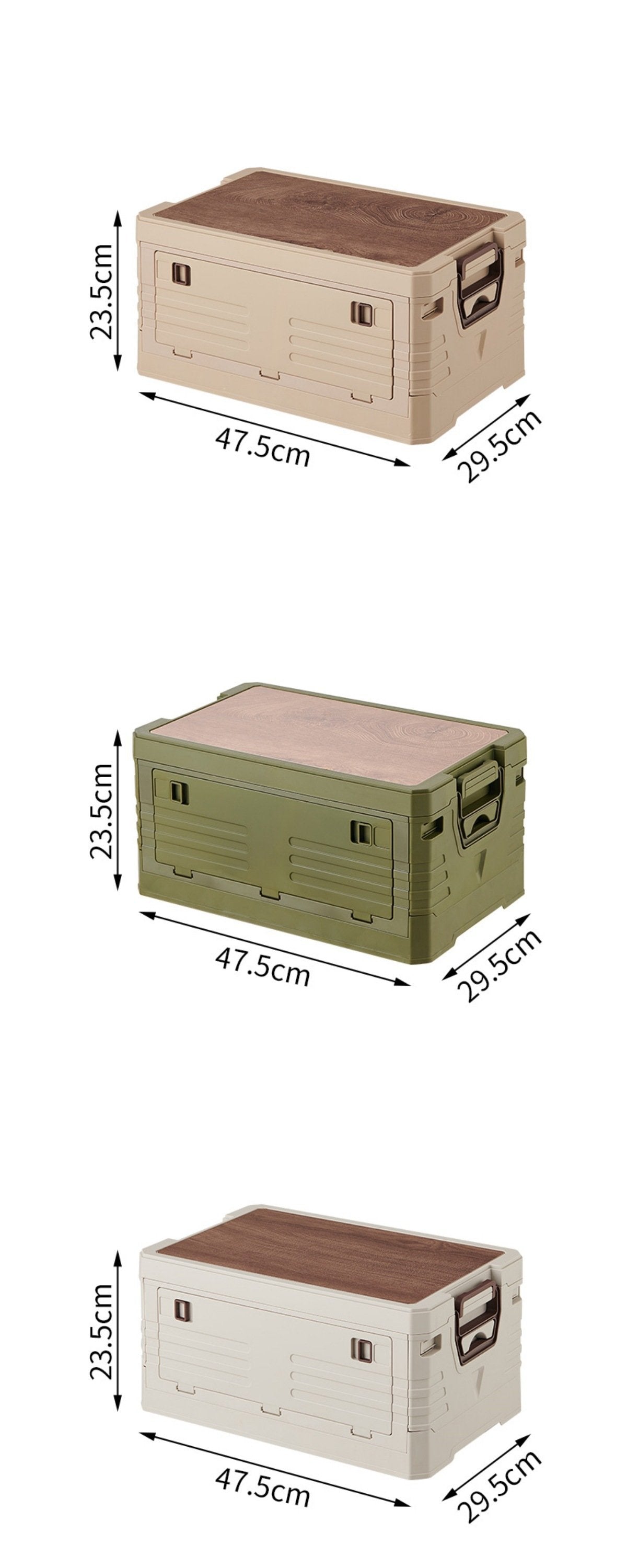 DOORVERSE Foldable Dustproof Storage Box | Large Capacity | Camping & Picnic Organizer