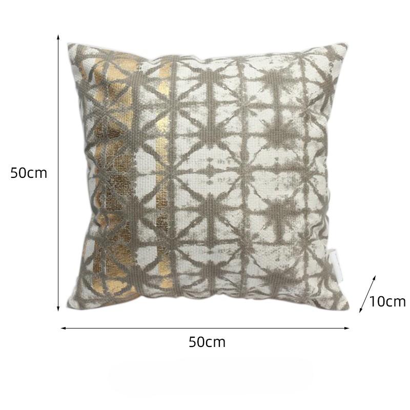 Cushion Checkered Circles Soft Comfortable for Sofa