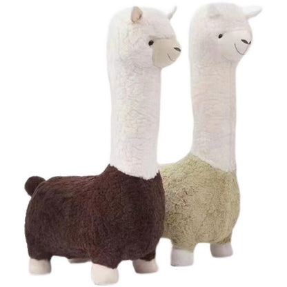 Alpaca Shaped Seat, Living Room Decor, Children's Sofa, Leisure Seat