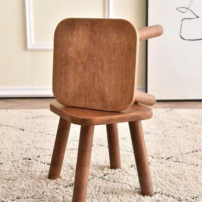 A Solid Wood Small Stool For Home Wooden Stool Dining Stool Minimalist Adult the Original Wooden Stool