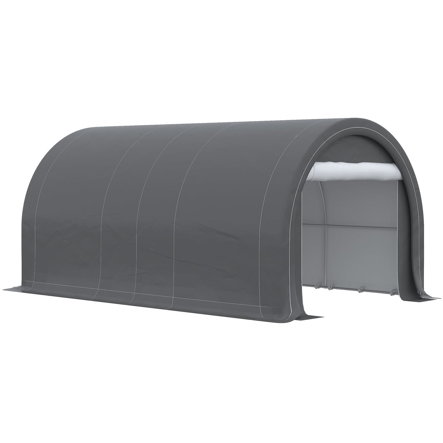 Outsunny Heavy-Duty 10x16 Carport for Driveway, UV Canopy