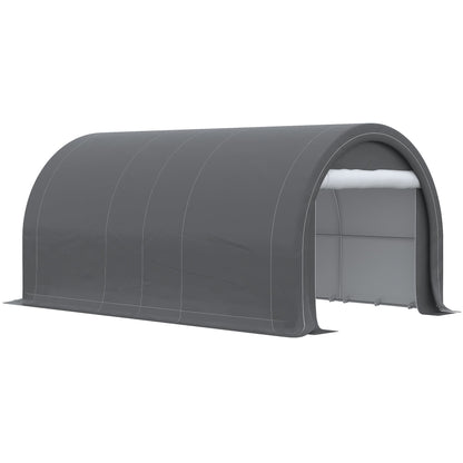 Outsunny Heavy-Duty 10x16 Carport for Driveway, UV Canopy