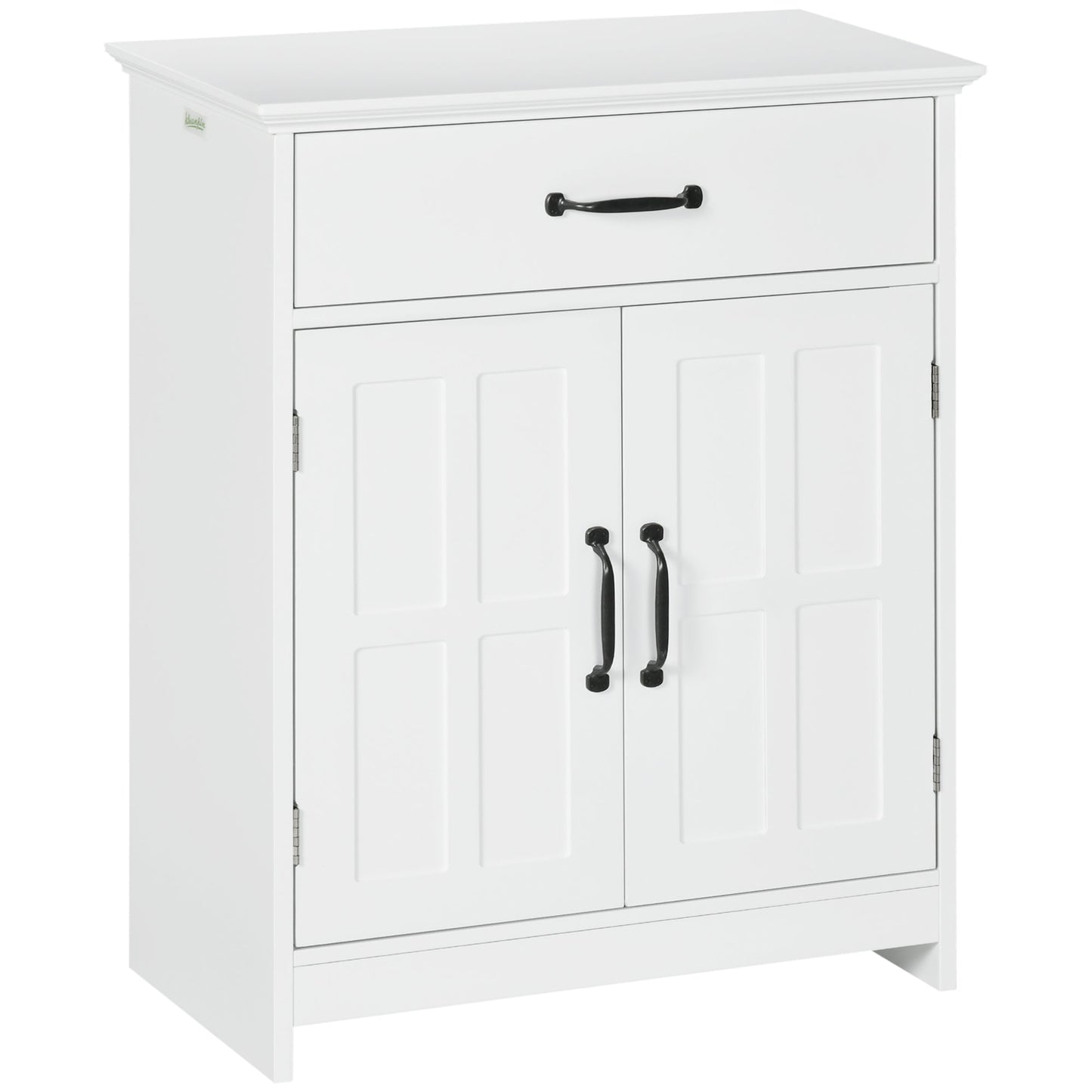 kleankin Modern Bathroom Cabinet, Drawer & Adjustable Shelf