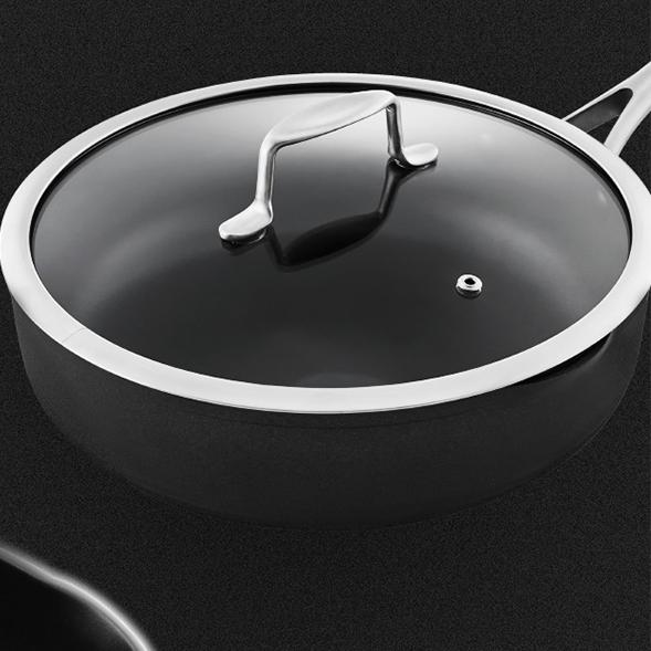 Frying Pan Platinum Non-Stick Material for Kitchen