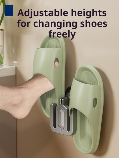 Toilet Slipper Hanger Bathroom Storage Rack, Slipper Rack, Wall Mounted Shoe Rack