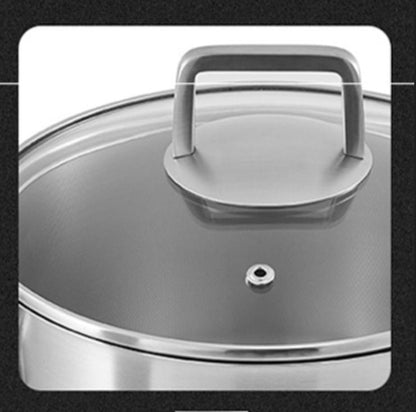 Stockpot 304 Stainless Steel Instant Hot for Kitchen